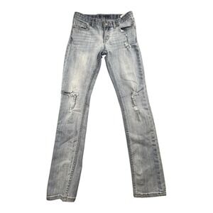 Levi's Women's 545 Distressed Light Wash Jeans Size 14 Reg